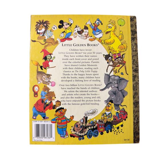 Disney's The Lion King a Little Golden Book Hardcover Vintage Children's Book - Picture 2 of 4